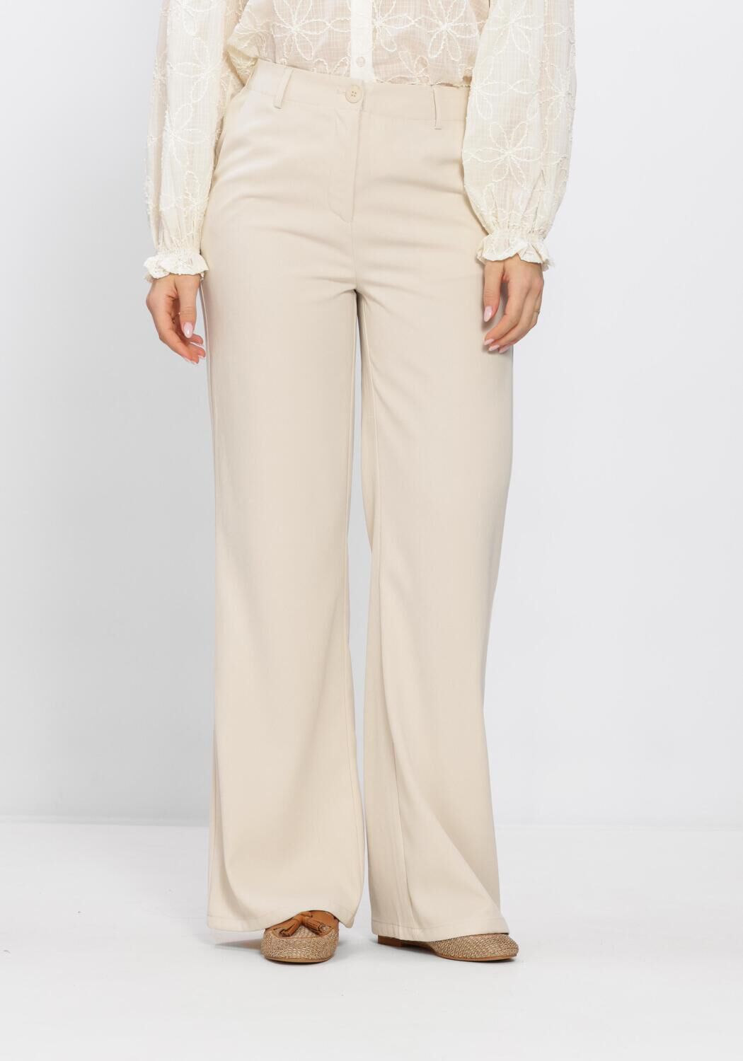 YDENCE Pantalon PANTS SOLANGE Blanc - large