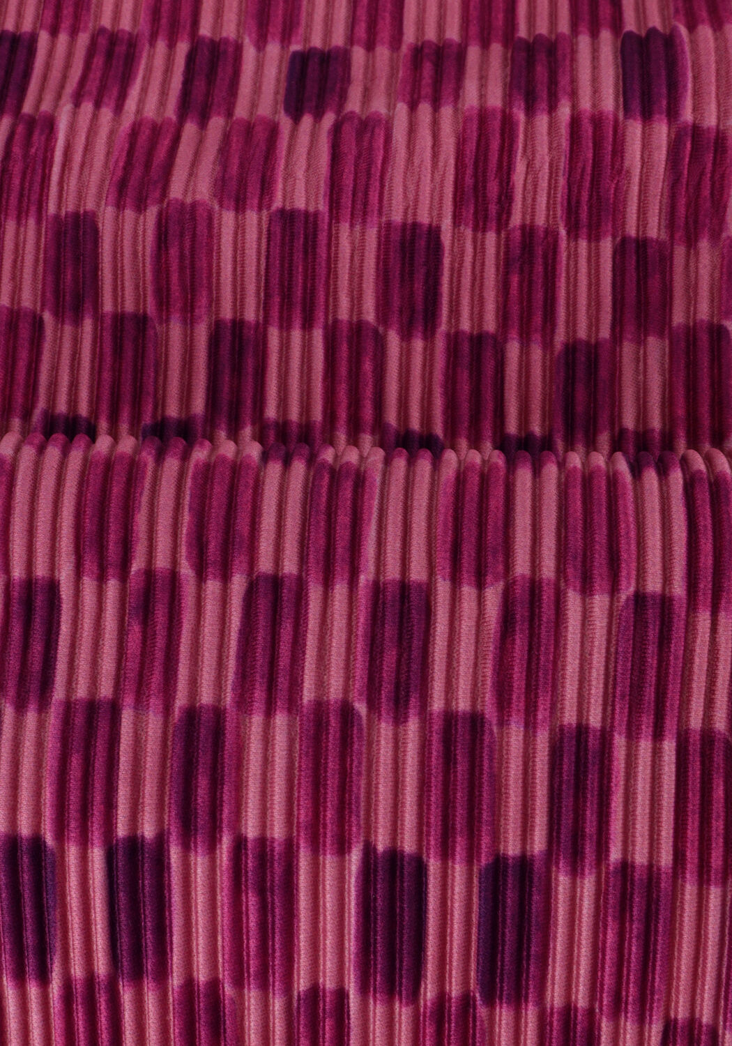 Paarse YOUR WISHES Pantalon CARRE WIDE LEG PANTS - large