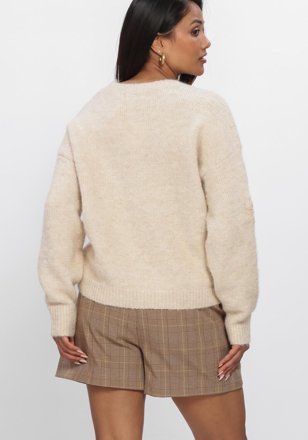 NUKUS Pull KONSTANZA PULLOVER FLOWER Cr&egrave;me - large