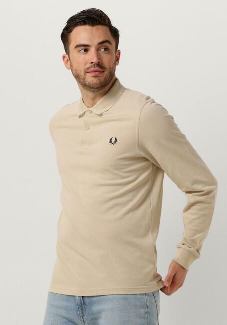 Zand FRED PERRY Polo THE LONG SLEEVE FRED PERRY SHIRT - large