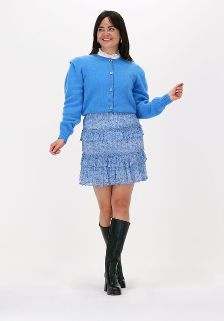 LEON & HARPER Gilet MADDY MMP02 PLAIN en bleu - large