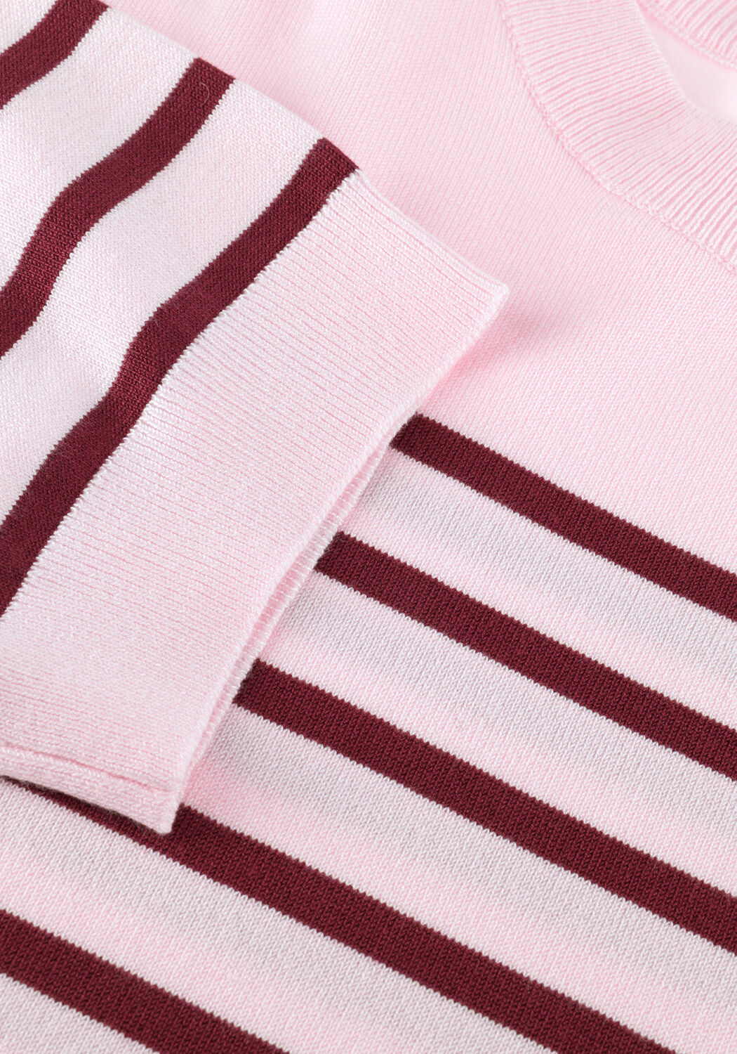 Roze Y.A.S. Trui YASLENA SS KNIT PULLOVER - large