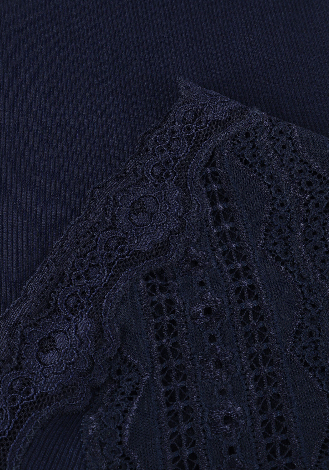 ROSEMUNDE Haut BENITA Bleu fonc&eacute; - large