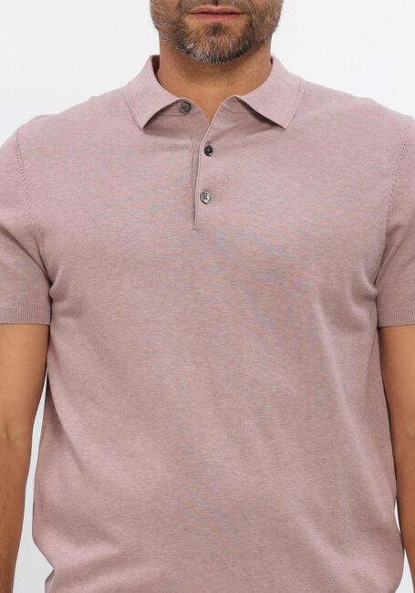 PROFUOMO Polo POLO SS LUXURY BASIC en rose - large