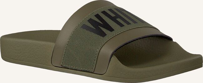 Groene THE WHITE BRAND Badslippers ELASTIC MINIMAL KIDS Groene THE WHITE BRAND Badslippers ELASTIC MINIMAL KIDS - large