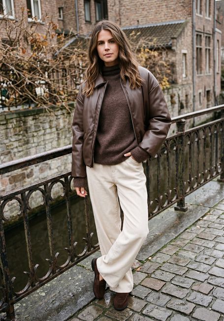 Zand KNIT-TED Broeken/jumpsuits CHARLY PANTS - large