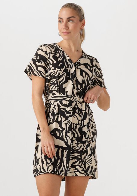 OBJECT Mini robe OBJKARINA S/S RE SHORT DRESS NOOS en noir - large
