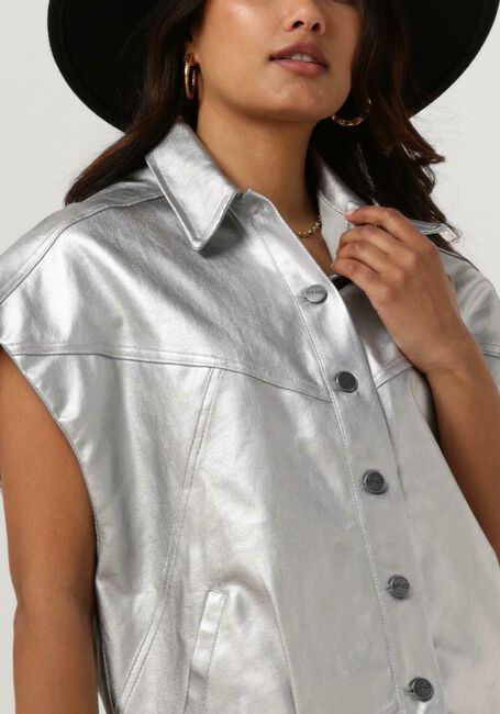 REFINED DEPARTMENT Gilet DENA en argent - large