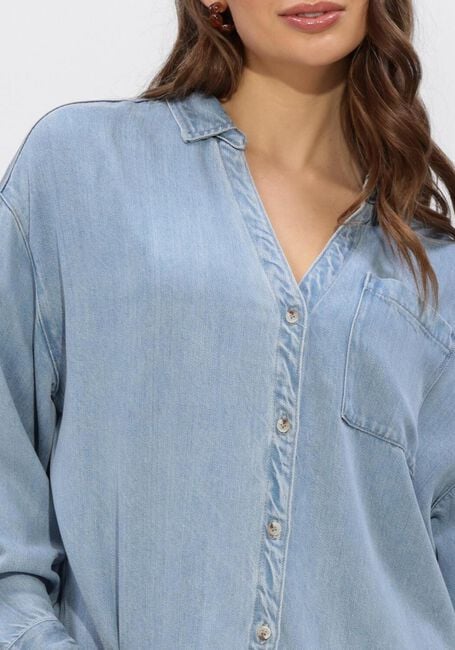 ANOTHER LABEL ALBOISY SHIRT L/S Hauts & T-shirts Bleu clair - large