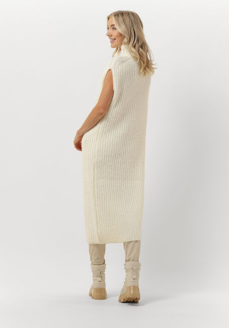 Ecru 10DAYS Midi jurk TURTLE NECK DRESS - large