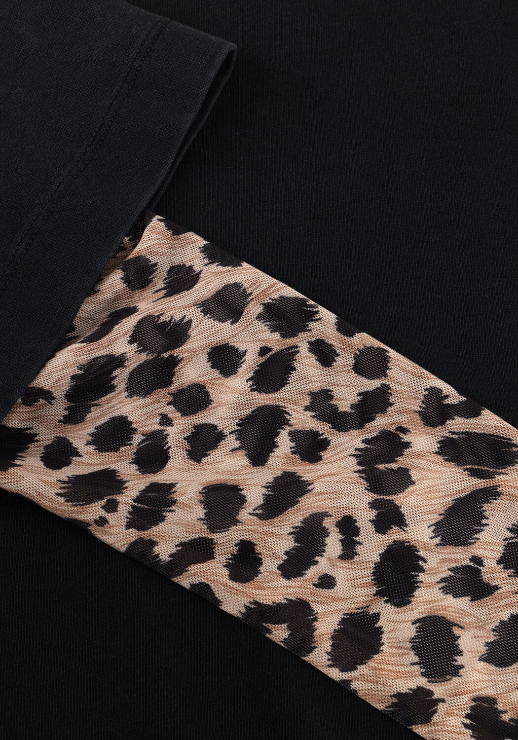 CATWALK JUNKIE LOOSE FIT TSHIRT WITH MESH SLEEVES Pulls & Gilets en gris - large