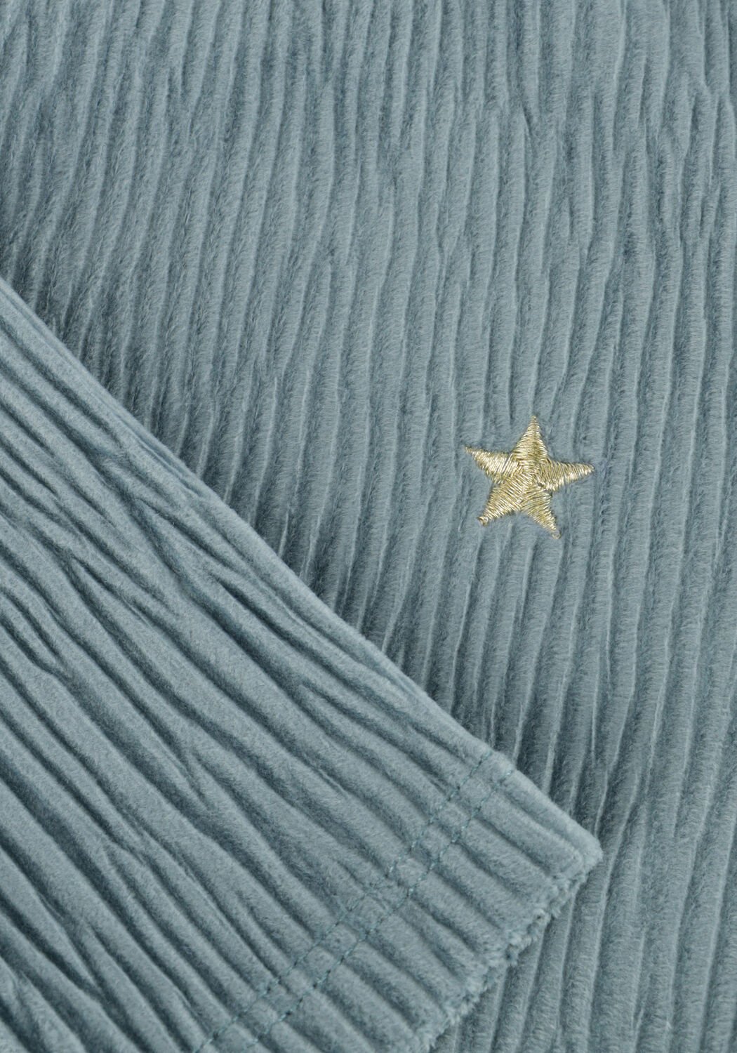 LIKE FLO ESMAY VELVET TOP Hauts & T-shirts en bleu - large