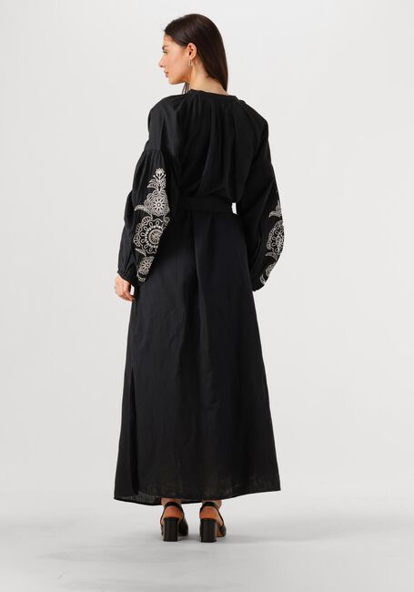 Zwarte NOTRE-V Maxi jurk NV-FREDA - large
