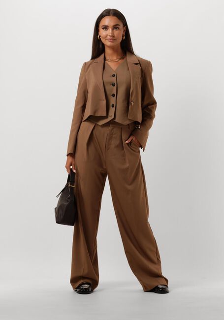 INWEAR Pantalon KHAILW PLEATED PANT en marron - large
