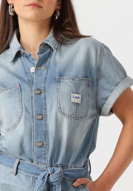 LEE Combishorts CHORE SHORTALL Bleu clair - large