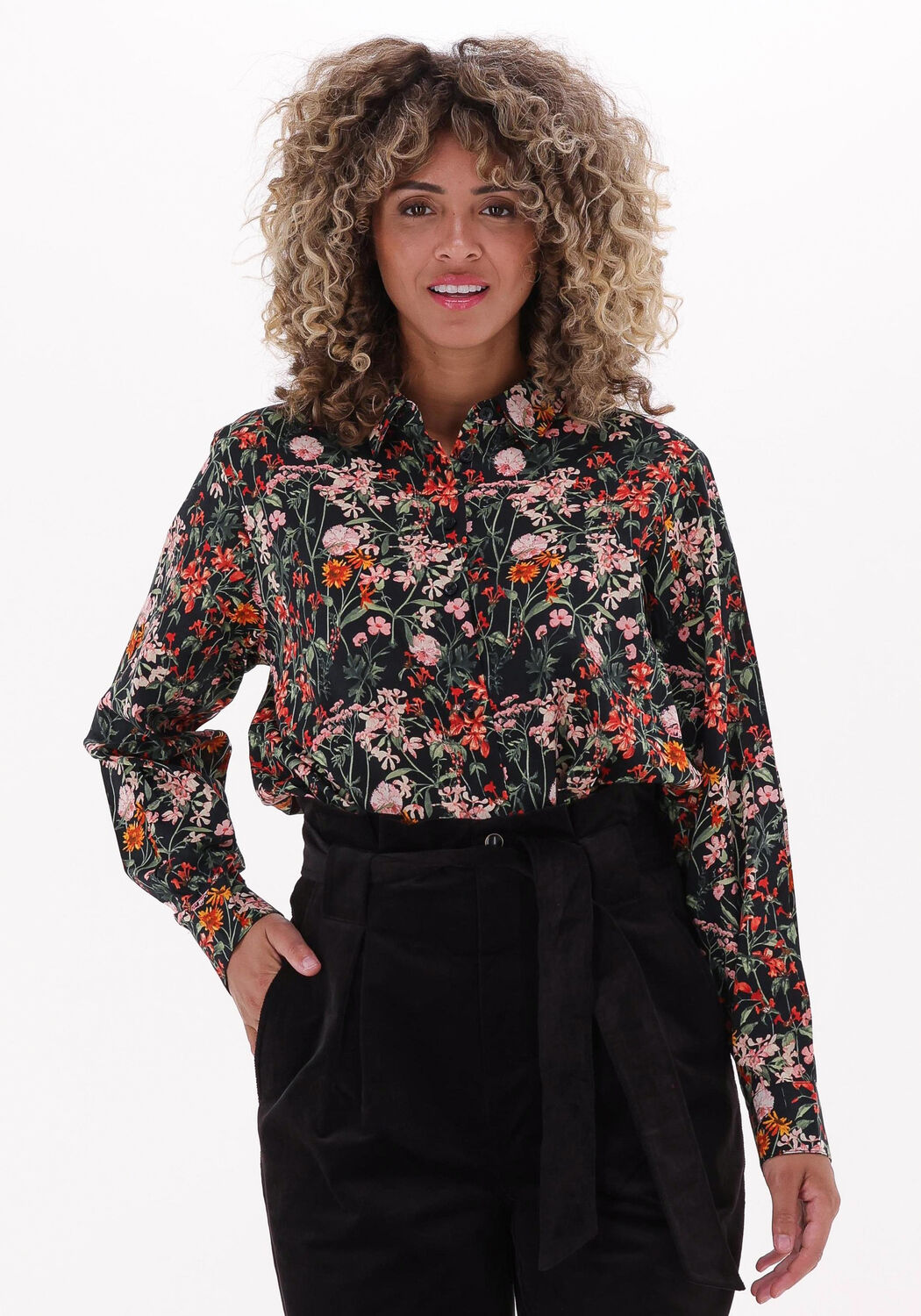Multi SCOTCH SODA Blouse PRINTED OVERSIZED SHIRT Omoda