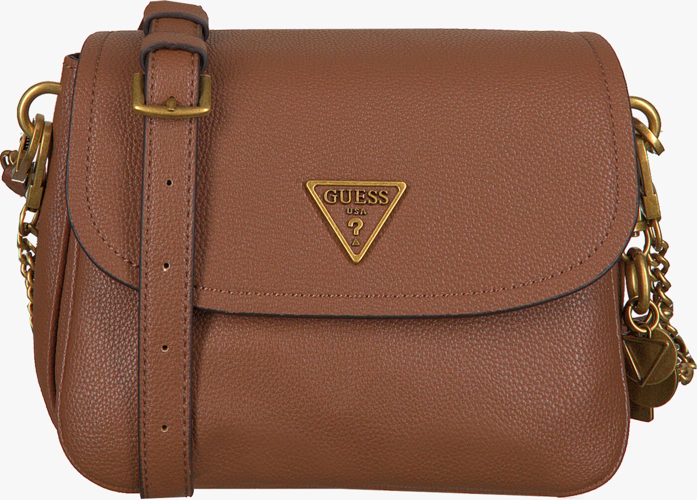 Cognac GUESS Handtas DESTINY SHOULDER BAG Omoda
