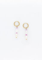 NOTRE-V Boucles d'oreilles OMSS23-029 en multicolore - medium