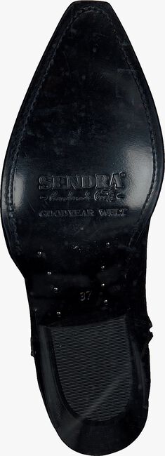 SENDRA Bottines 16578 en noir  - large