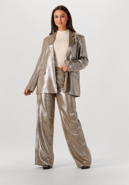 Gouden IBANA Wijde broek PESSY SHIMMERY - large