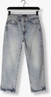 Lichtblauwe 7 FOR ALL MANKIND Bootcut jeans LOGAN STOVEPIPE FROST WITH FOLD UP HEM