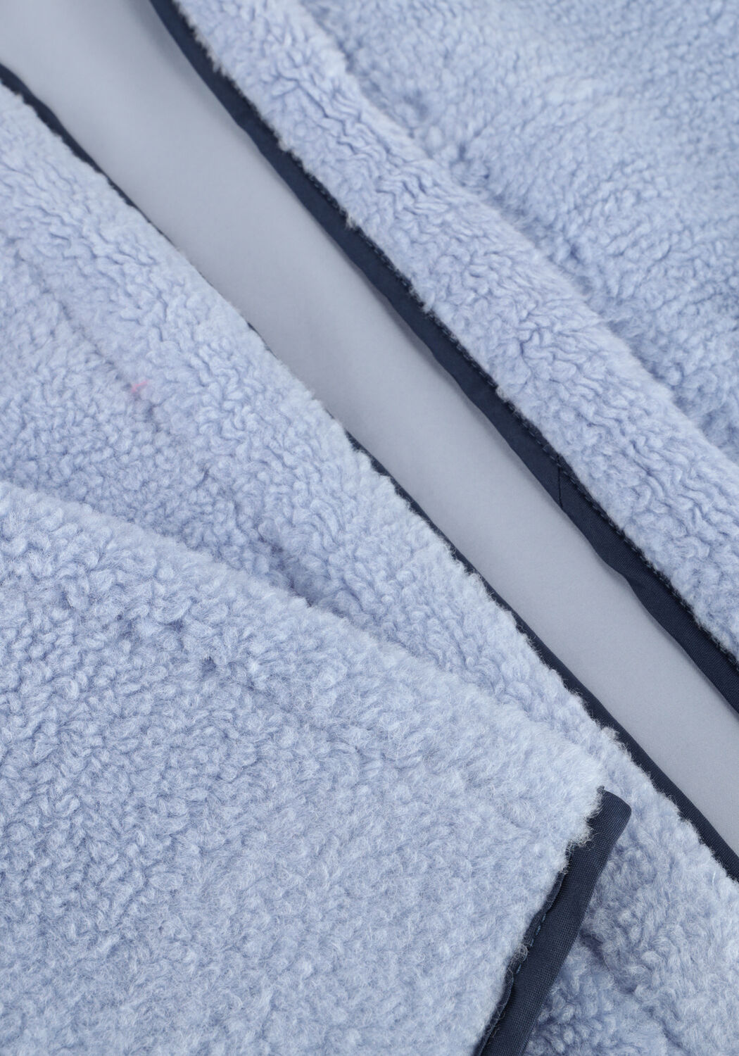 YDENCE Manteau Teddy JACKET SALLY Bleu clair - large