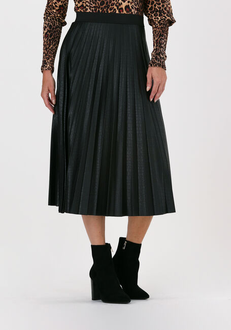 JANSEN AMSTERDAM Jupe midi SKIRT PLISSE en noir - large