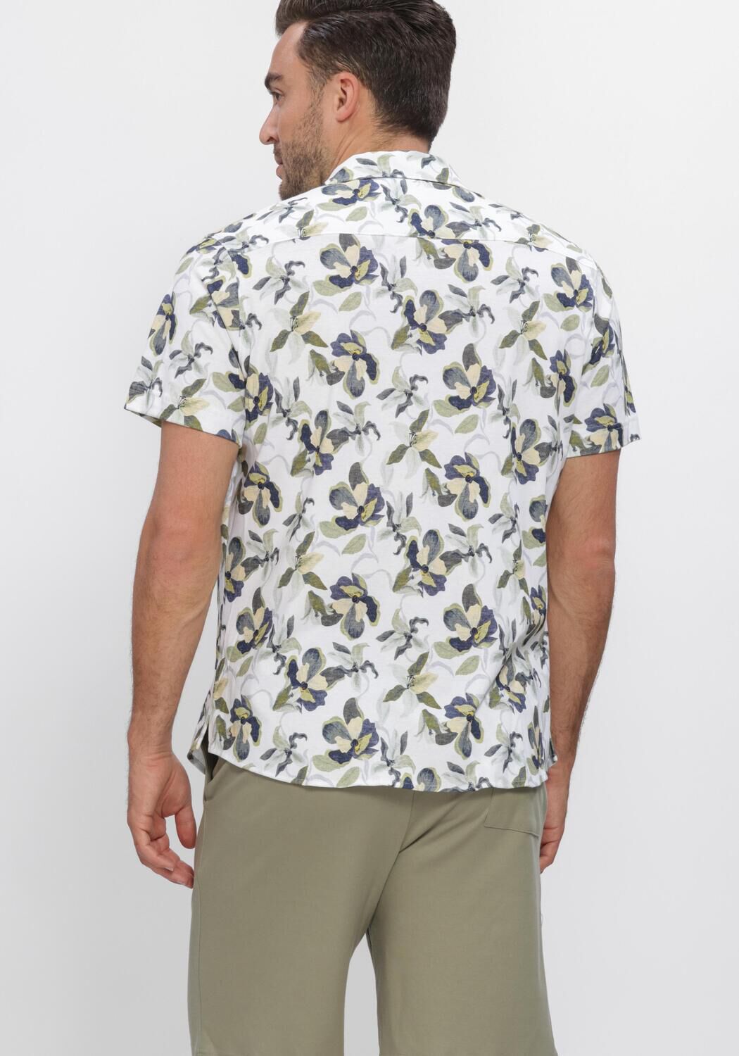 Groene DESOTO Casual overhemd CASUAL LIDO 1/2 - large