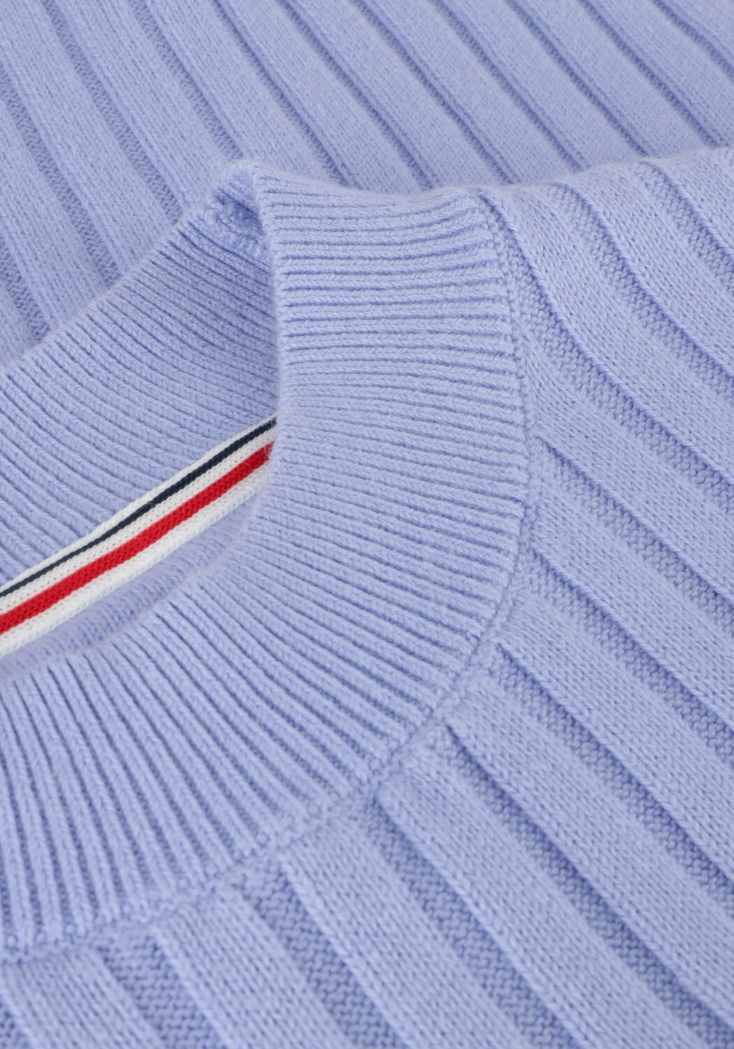 Lichtblauwe TOMMY JEANS Trui BXY RIB SWEATER - large