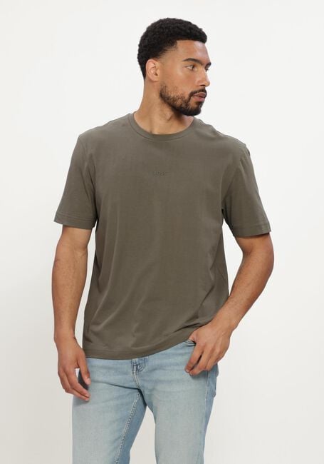 Khaki BOSS ORANGE T-shirt TCHUP 10242929 01 - large