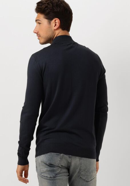 PURE PATH Col roulé ESSENTIAL KNIT MOCKNECK SWEATER Bleu foncé - large