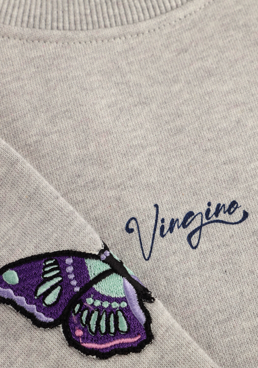 Lichtgrijze VINGINO Sweater NAMIRE - large