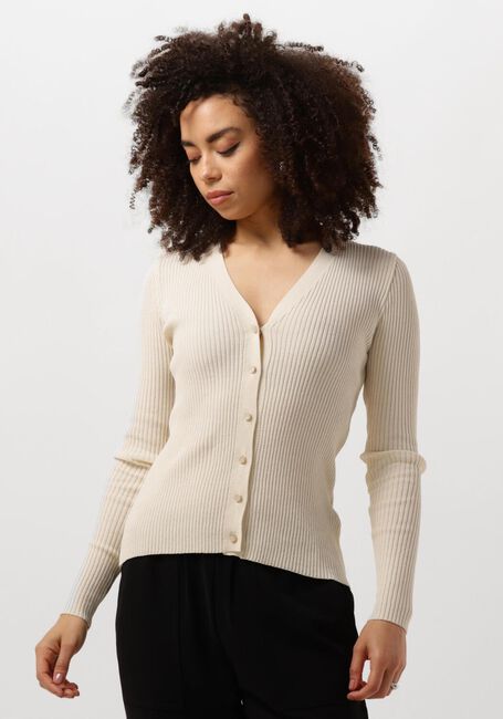 Creme BRUUNS BAZAAR Vest GALLBERRY CARICA KNIT CARDIGAN - large
