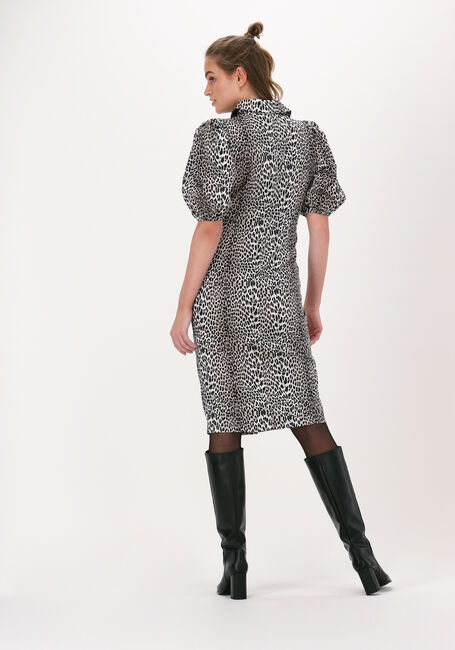 NOTES DU NORD Robe midi BLAKELY DRESS en marron - large