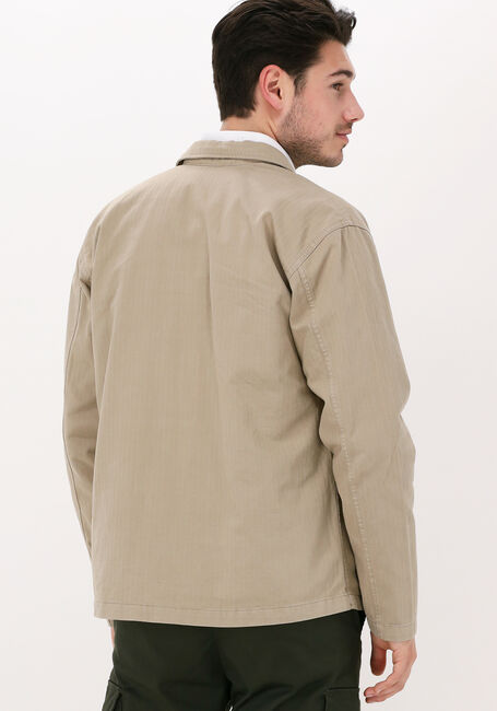 Beige SELECTED HOMME Overshirt SLHLOOSETONY OVERSHIRT LS W - large