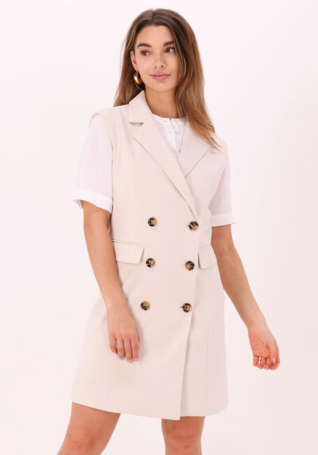 YDENCE Mini robe DRESS CAMERON Blanc - large