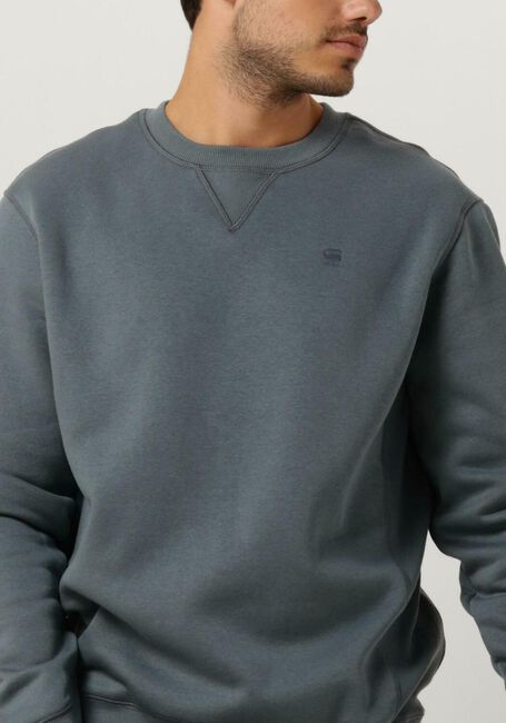 G-STAR RAW Chandail PREMIUM CORE R SW L/S en gris - large