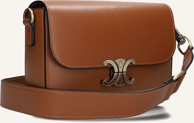 Cognac NOTRE-V Schoudertas TRIS Cognac NOTRE-V Schoudertas TRIS - large