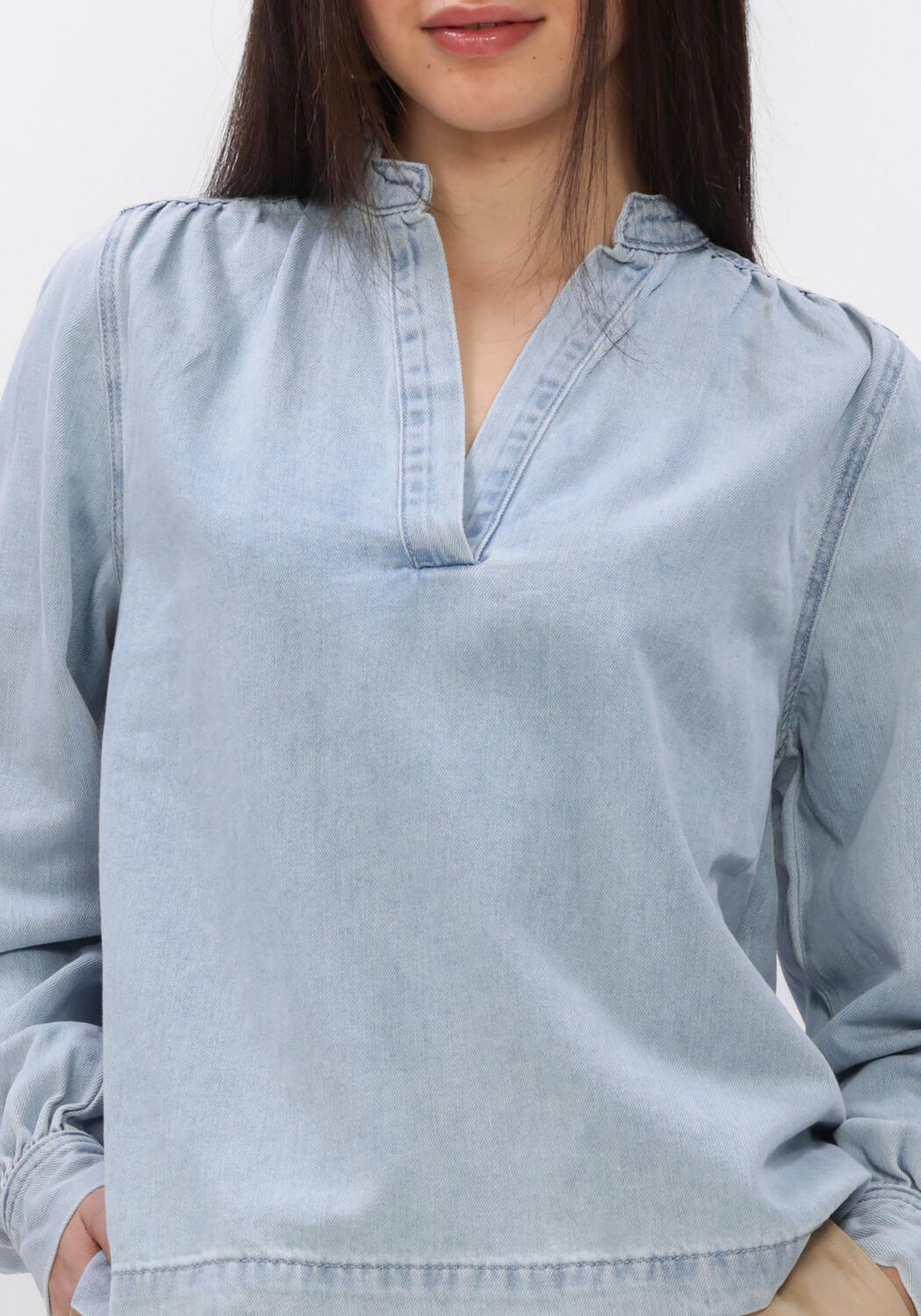 GRACE & MILA SS2617070 Blouses en bleu - large