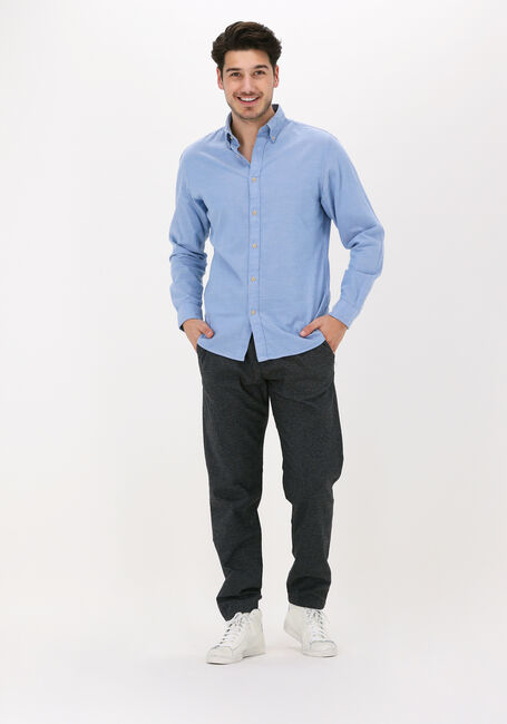 SELECTED MEN Chemise décontracté SLHSLIMFLANNEL SHIRT LS W NOOS Bleu clair - large