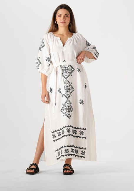 GREEK ARCHAIC KORI Robe maxi 230652 en blanc - large