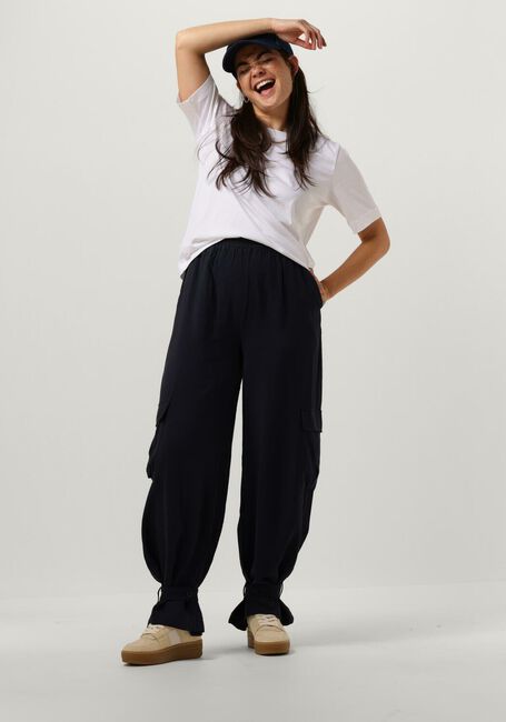 LOLLYS LAUNDRY Pantalon cargo BAJA Bleu foncé - large