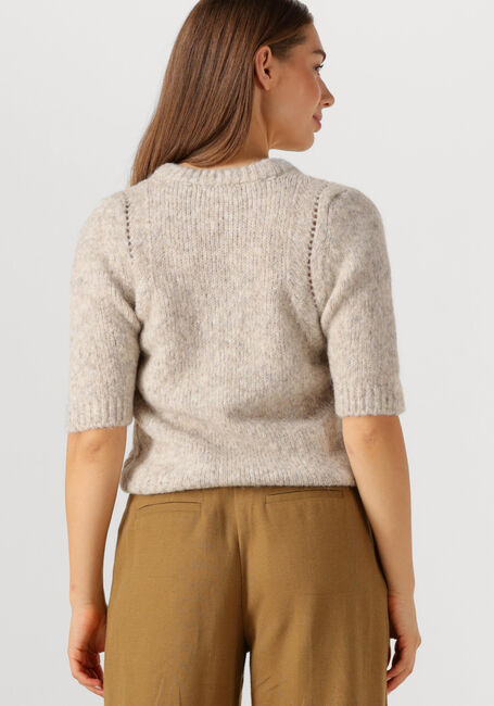 Ecru BY-BAR Trui LOVA BULKY PULLOVER - large