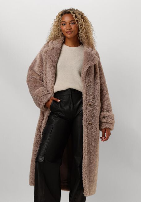 BEAUMONT Manteau en fausse fourrure SASHA Sable - large