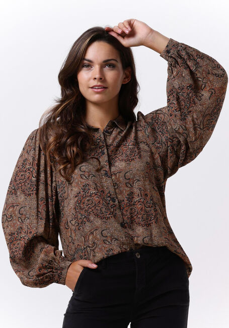 Zwarte BY-BAR Blouse ARTY PAISLEY BLOUSE - large