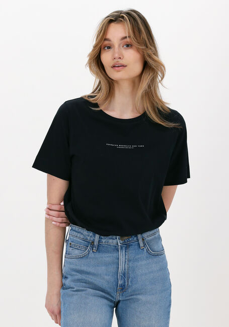 PENN & INK T-shirt T-SHIRT PRINT en noir - large