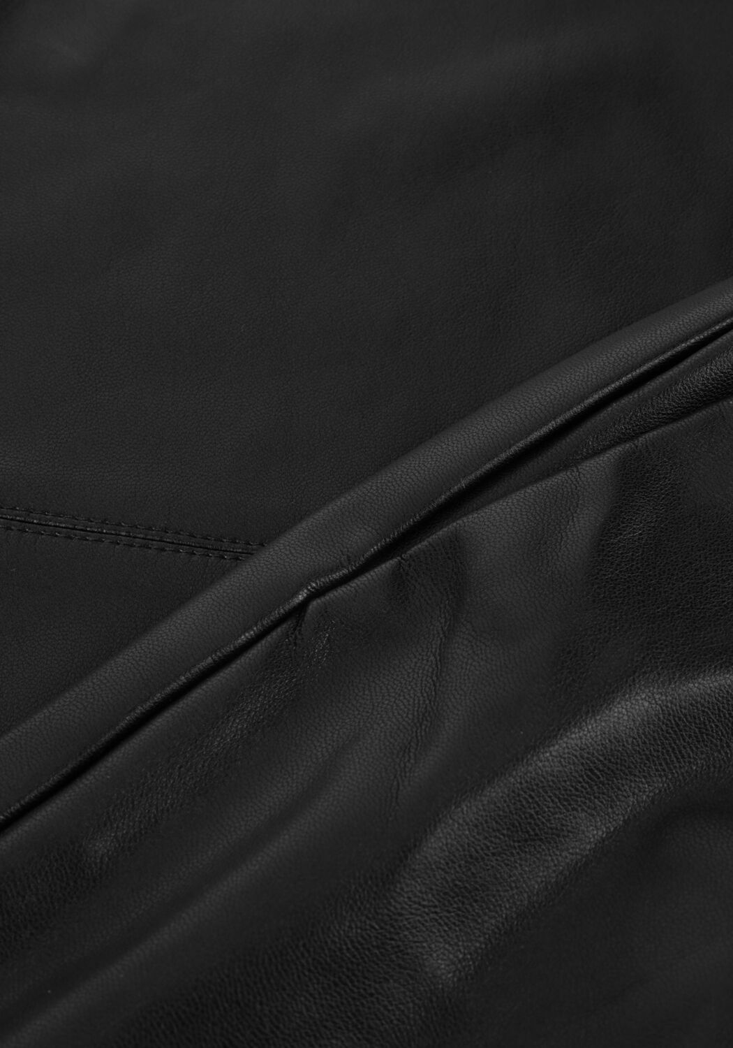 Zwarte DANTE6 Pantalon LONDON FAUX LEATHER CHINO - large