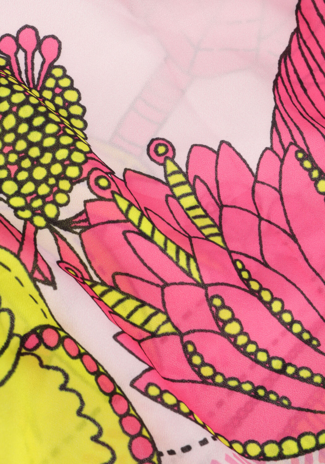 LOLLYS LAUNDRY BIG SCARF Foulard en rose - large