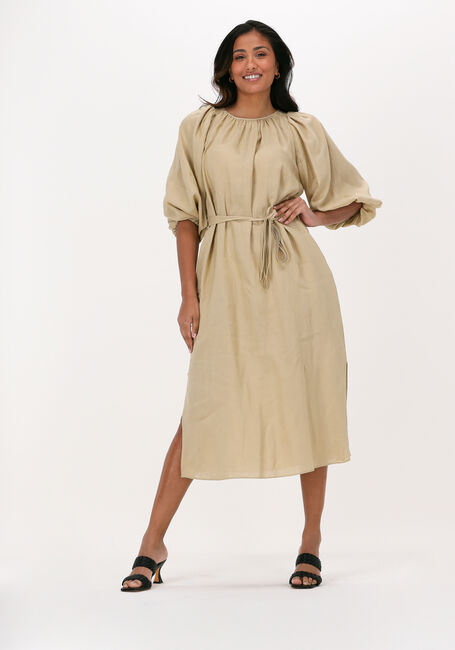 VANESSA BRUNO Robe midi TELEKIA en beige - large