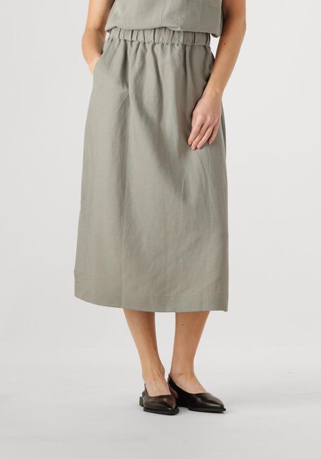 MOS MOSH Jupe midi MMENJA ALEXIS SKIRT en gris - large